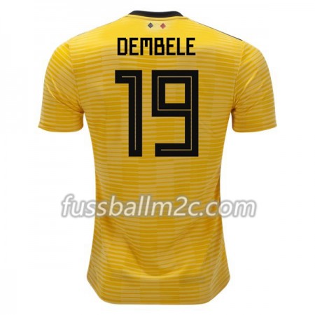 Fußballtrikots Belgien Dembele 19 Auswärts Trikotsatz WM 2018 Fußballtrikots Belgien Dembele 19 Auswärts Trikotsatz WM 2018
